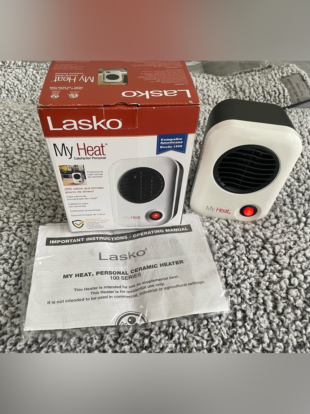 LASKO My Heat® Personal Heater Calefactor Personal